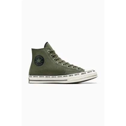 Zdjęcie Converse trampki Chuck 70 Gore-Tex męskie kolor zielony A08566C