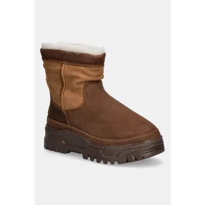 Zdjęcie UGG śniegowce zamszowe Heritage Pull On Trailgazer kolor brązowy 1158213-CHE