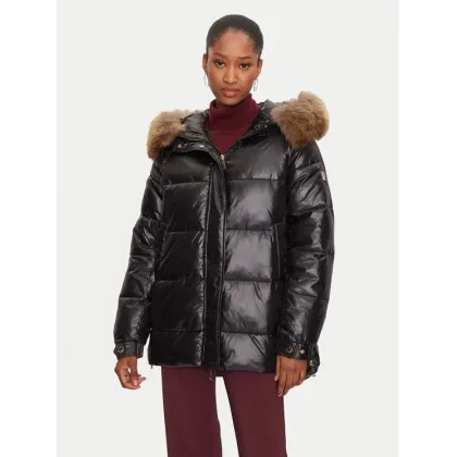 Zdjęcie Fracomina Kurtka zimowa FJ24WC3002O45601 Czarny Regular Fit