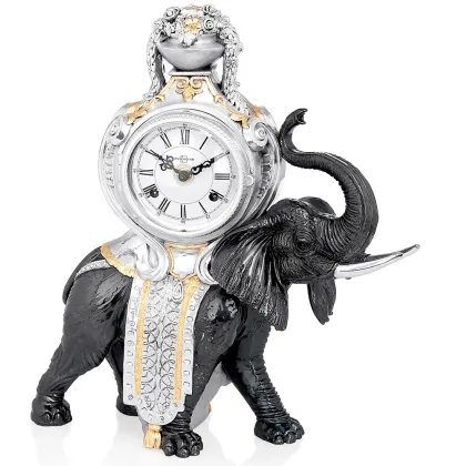 Picture Clock for the living room with an elephant
