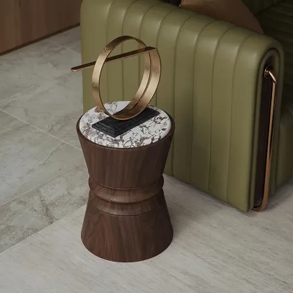 Zdjęcie Elegancki stolik kawowy vintage