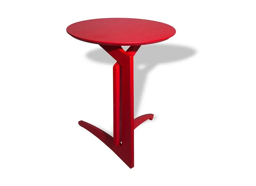 obrazek 2 Stylowy składany stolik kawowy Foldme h 51 cm - Ø 43 cm