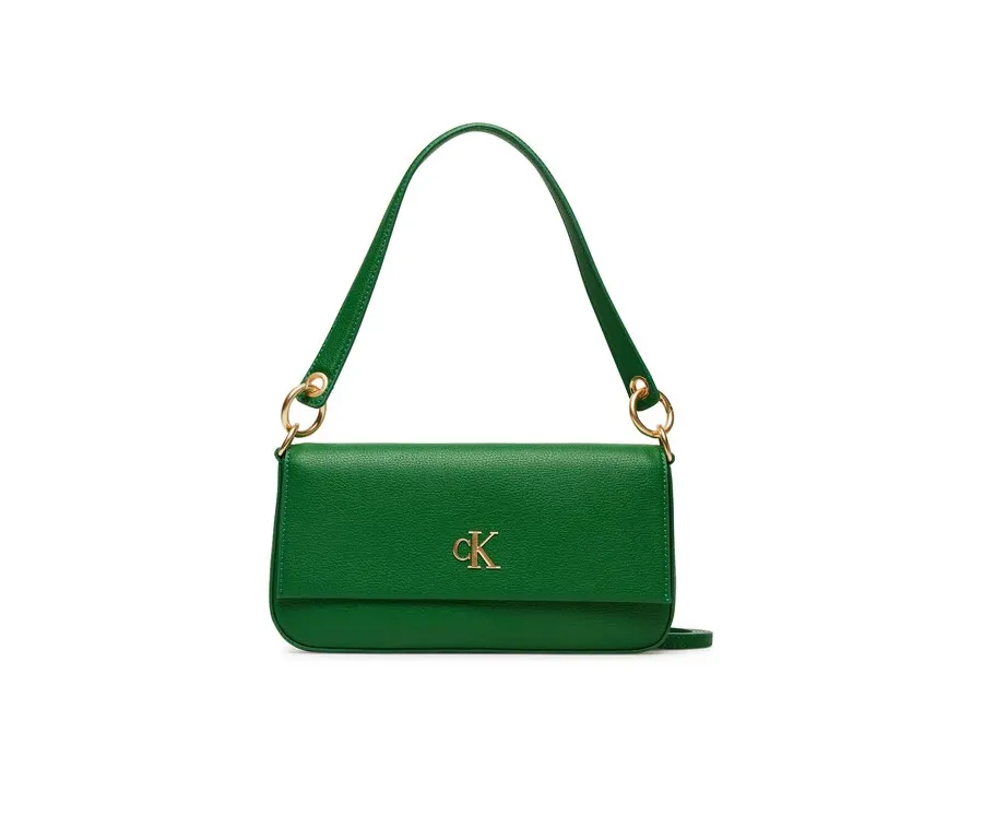 obrazek 1 Calvin Klein Torebka Minimal Monogram Shoulder Pouch LV04K3161G Zielony