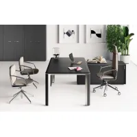 Zdjęcie Awangardowe biurko gabinetowe w różnych wariantach wykończeniowych