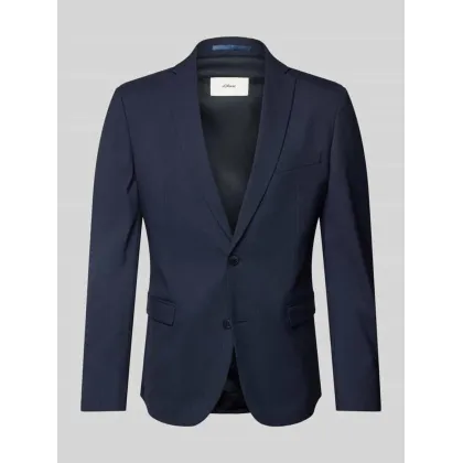 Zdjęcie Marynarka zapinana na dwa guziki z kołnierzem z połami model ‘Pure’