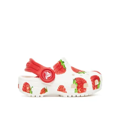 Zdjęcie Crocs Klapki Toddler Classic Fresh Fruits Clog 211170 Biały