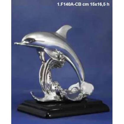 Zdjęcie Ozdobna figura delfina jako dekoracja do domu - ArtBe