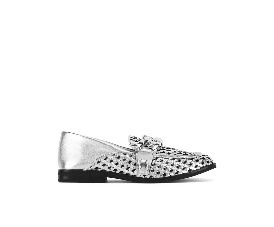 obrazek 1 Badura Mokasyny CALLA-V179217-325 Srebrny