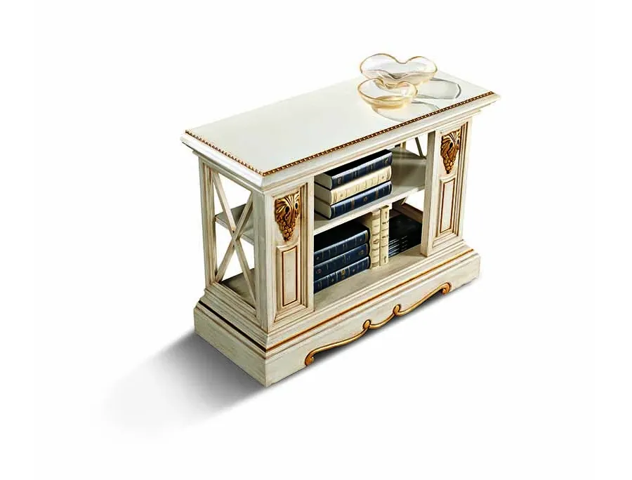 obrazek 1 Ekskluzywny włoski antyczny stolik pomocniczy do sofy