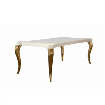 Zdjęcie Włoski stół jadalniany z marmurowym blatem z Włoch