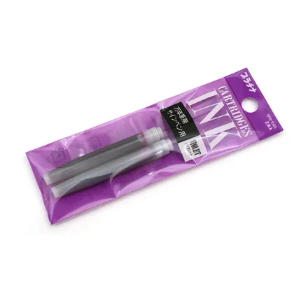 Zdjęcie Platinum Atrament Fioletowy Naboje 1,2ml Kpl 2szt
