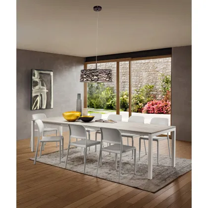 Zdjęcie Stylowy rozszerzalny stół obiadowy do wyjątkowego wnętrza - La Primavera