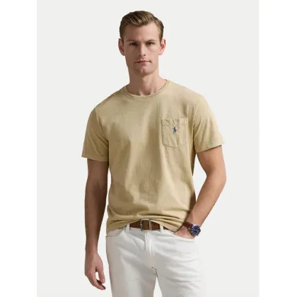 Zdjęcie Polo Ralph Lauren T-Shirt 710964511003 Beżowy Regular Fit