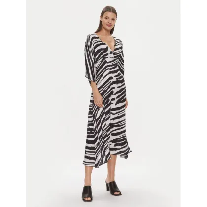 Zdjęcie Fracomina Sukienka letnia FR24SD3029W413R8 Czarny Regular Fit