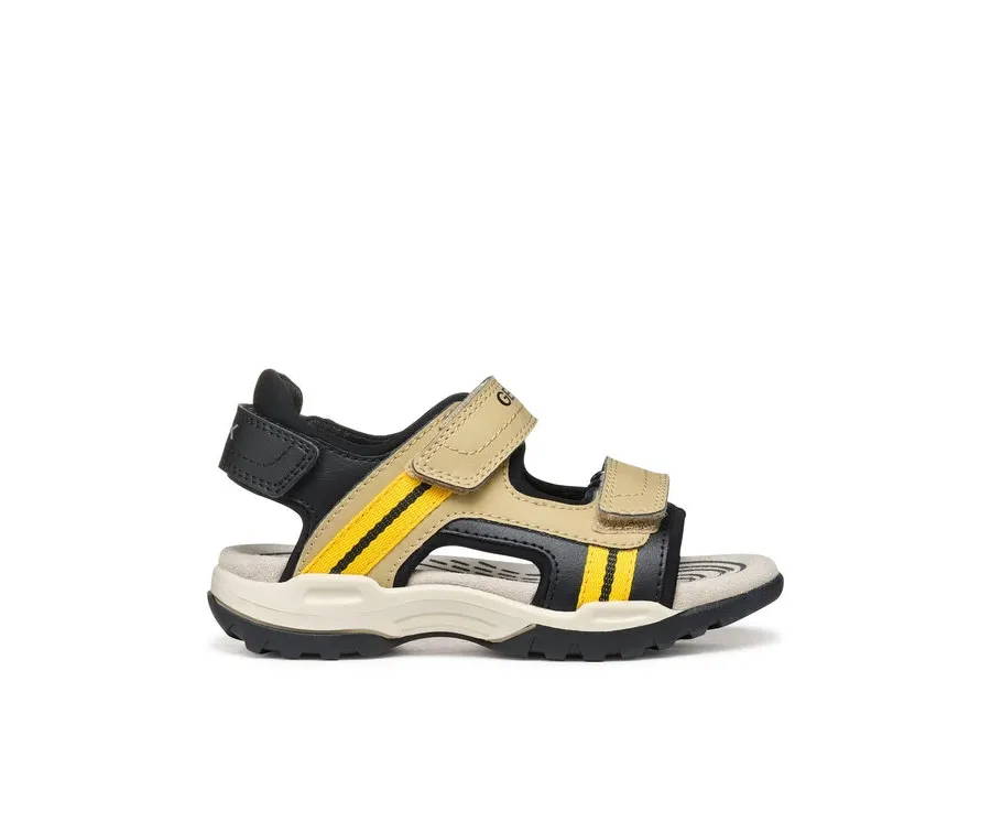 obrazek 1 Geox Sandały Jr Borealis J450RA 015ME C0445 M Beżowy