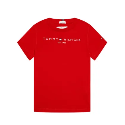 Zdjęcie Tommy Hilfiger T-Shirt Essential KS0KS00210 Czerwony Regular Fit
