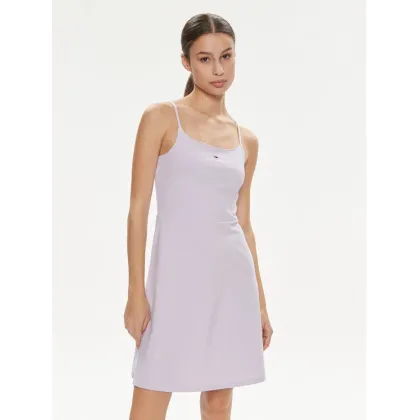 Zdjęcie Tommy Jeans Sukienka letnia Essential DW0DW17988 Fioletowy Slim Fit