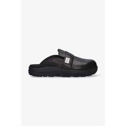 Zdjęcie Suicoke klapki skórzane x Tom Wood męskie kolor czarny 316LTW.LTW-BLACK