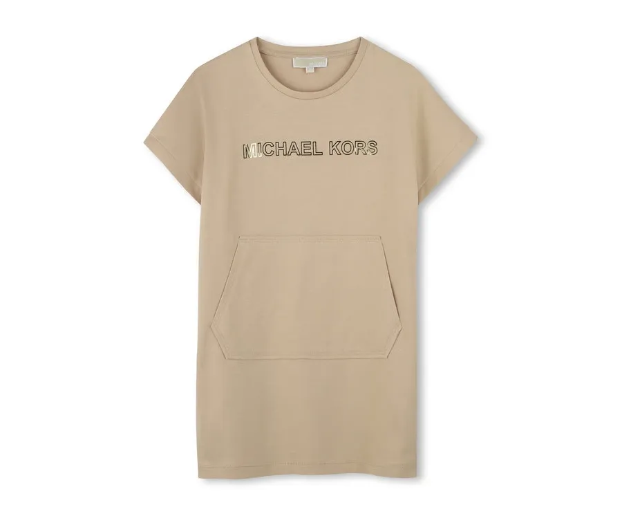 obrazek 1 Michael Kors Sukienka codzienna R30353 S Beżowy Regular Fit