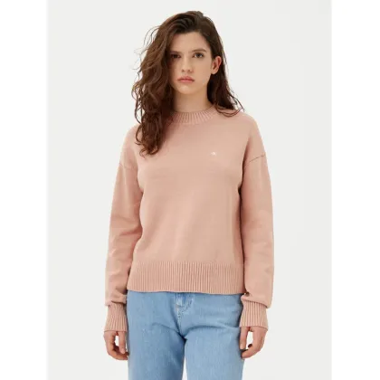 Zdjęcie Calvin Klein Jeans Sweter Monogram J20J224802 Pomarańczowy Regular Fit