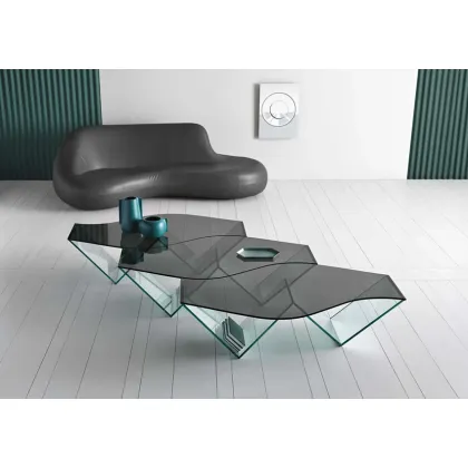 Zdjęcie Ekskluzywny szklany stolik koktajlowy - Tonelli Design