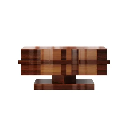 Picture Wooden chest of drawers in a modernist style