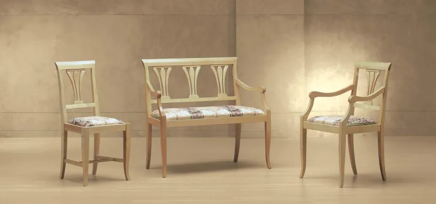 obrazek 1 Elegancka sofa, fotel i krzesło w stylu francuskim do salonu – Morello Gianpaolo
