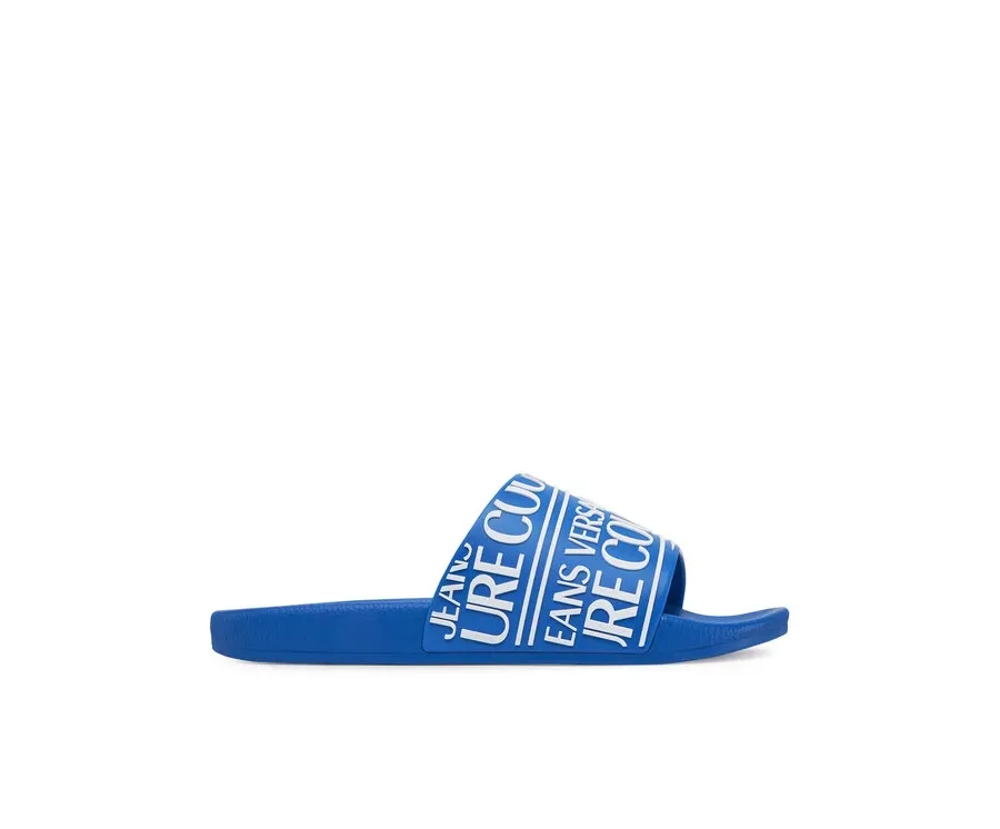 obrazek 1 Versace Jeans Couture Klapki 78YA3SQ1 Niebieski