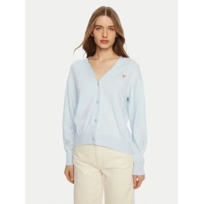 Zdjęcie Guess Jeans Sweter W4BR16 Z3HO2 Błękitny Regular Fit