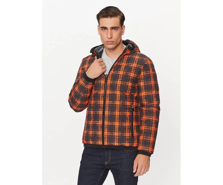 obrazek 1 Geox Kurtka zimowa Ravex M3629D TC179F 1730 Pomarańczowy Regular Fit