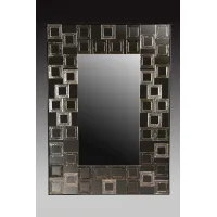 Picture Rectangular Italian mirror for the home - Ongaro & Fuga