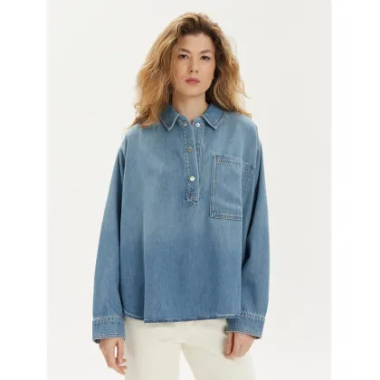 Zdjęcie s.Oliver Koszula jeansowa 2140995 Niebieski Loose Fit