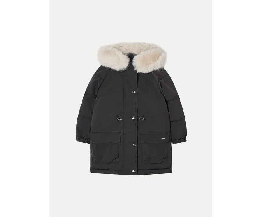 obrazek 1 Mayoral Parka 4493 Czarny Regular Fit