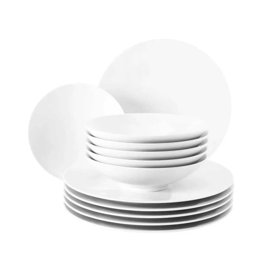 obrazek 1 Porcelanowa 12-elementowa zastawa stołowa obiadowa z Niemiec - Seltmann Weiden