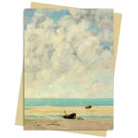Zdjęcie Pakiet kartek na życzenia (Gustave Courbet: Spokojne Morze) - Flame Tree Publishing