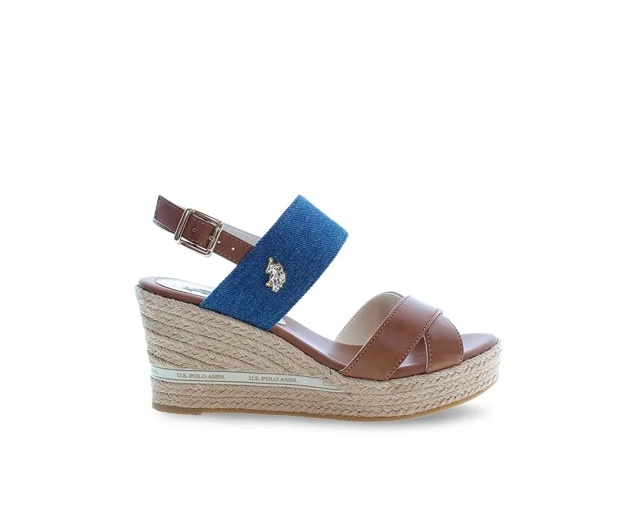obrazek 1 U.S. Polo Assn. Espadryle Alyss ALYSSA011 Brązowy