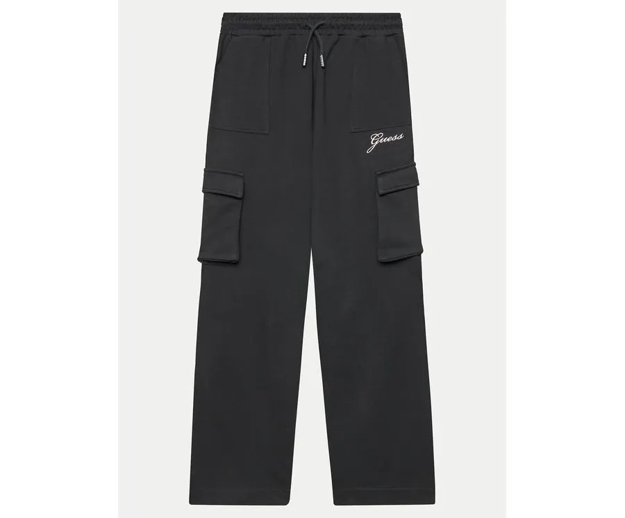 obrazek 1 Guess Spodnie dresowe J4YQ13 KA6R3 Czarny Relaxed Fit