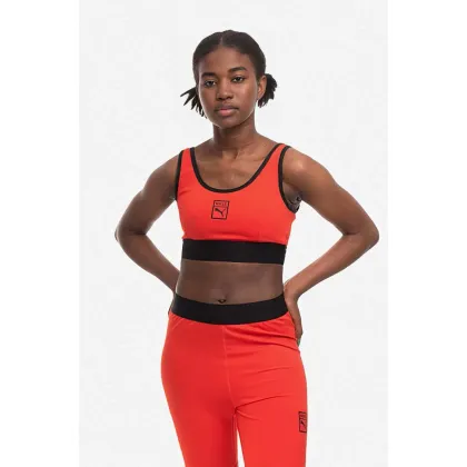 Zdjęcie Puma biustonosz x Vogue Bra Top kolor czerwony wzorzysty 534688.95-CZERWONY