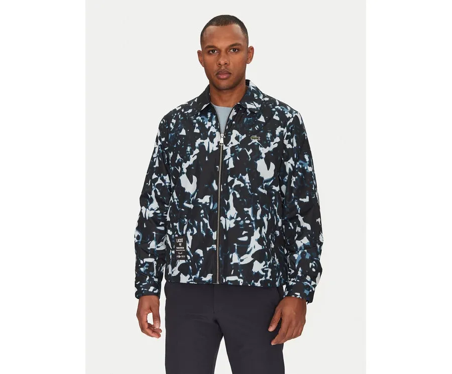 obrazek 1 Lacoste Kurtka przejściowa BH9664 Granatowy Regular Fit