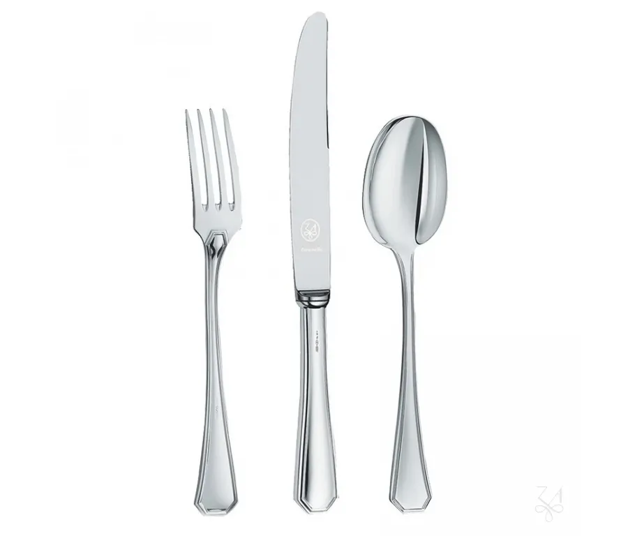 obrazek 1 Stylowy 36-elementowy komplet sztućców w skrzynce - Zaramella Argenti