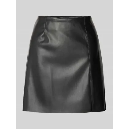 Zdjęcie Spódnica mini z imitacji skóry model ‘CLARA’