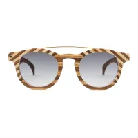 Picture An Italian model of wooden glasses for her - Legno Light