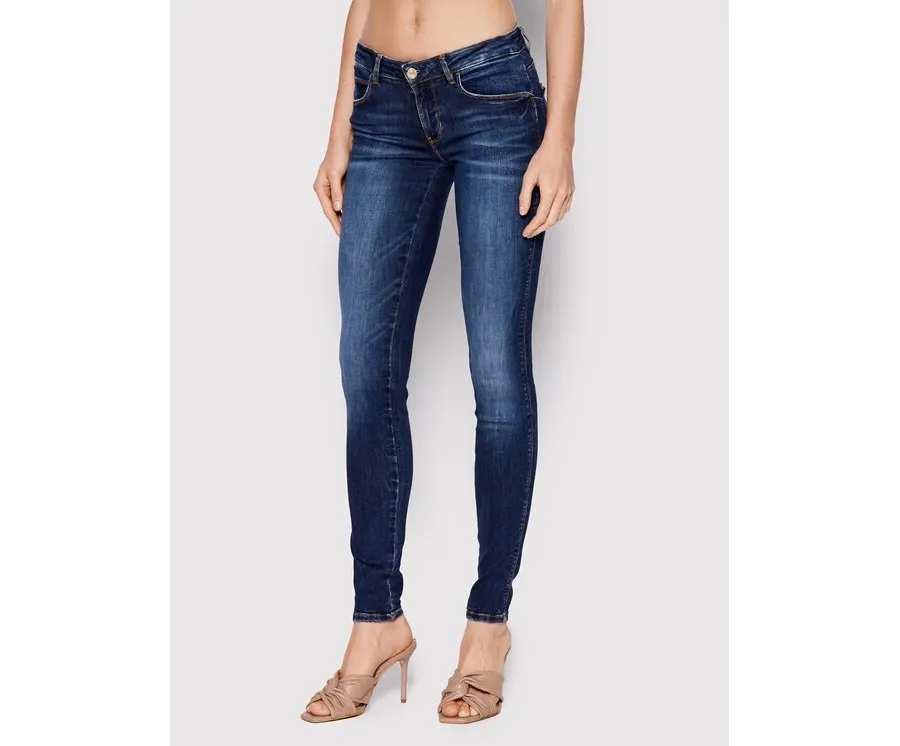 obrazek 1 Guess Jeansy W2YAJ2 D4Q03 Niebieski Skinny Fit