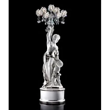 Picture Beautiful platinum ceramic lamp