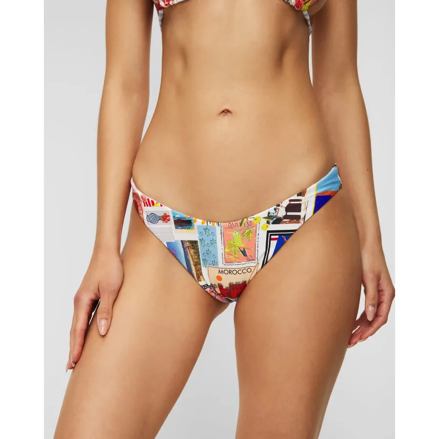 obrazek 1 Dwustronny Dół Od Stroju Kąpielowego Seafolly Reversible High Cut Pant
