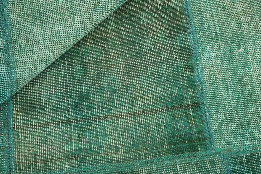obrazek 2 Piękny turkusowy dywan okrągły perski - ROUND TEAL 0993
