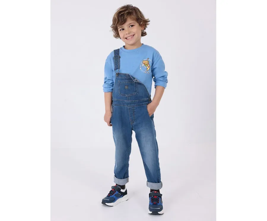 obrazek 1 Mayoral Bluzka 4.026 Niebieski Regular Fit