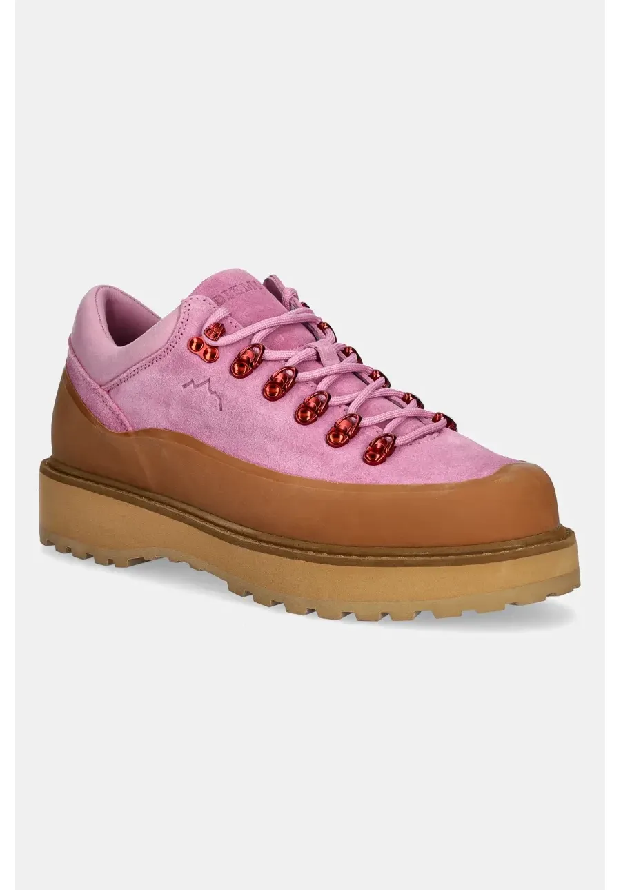 obrazek 1 Diemme buty zamszowe Cornaro Due Gomma kolor różowy DI25SPCOM-F04X072PNK