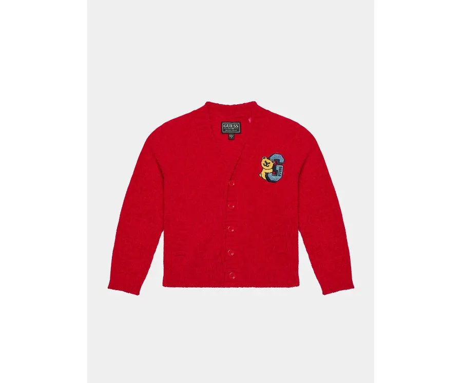 obrazek 1 Guess Sweter N3BR02 Z39O0 Czerwony Regular Fit