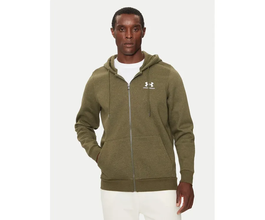 obrazek 1 Under Armour Bluza Essential Fleece 1373881 Zielony Regular Fit
